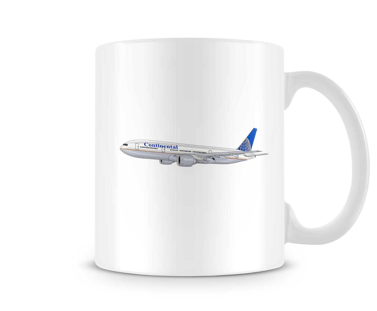 Continental Airlines Boeing 777 Mug