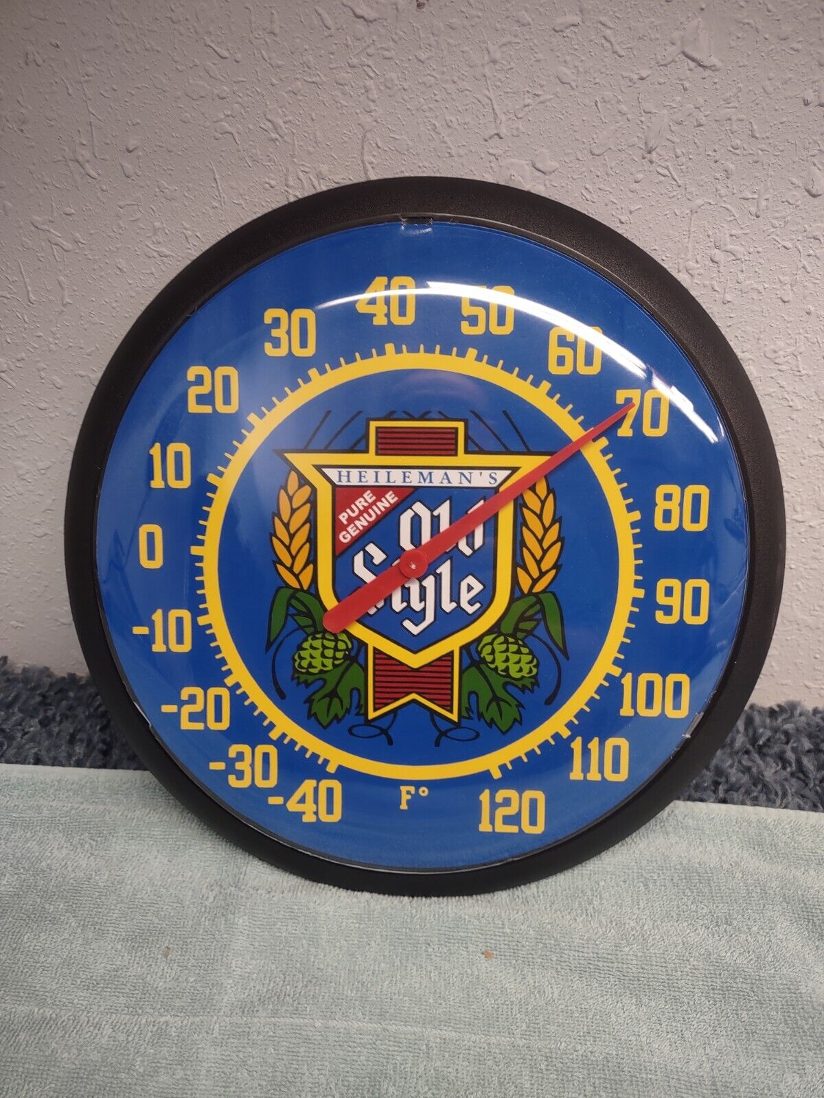 Old Style Beer Wall Thermometer 13 Inch. 