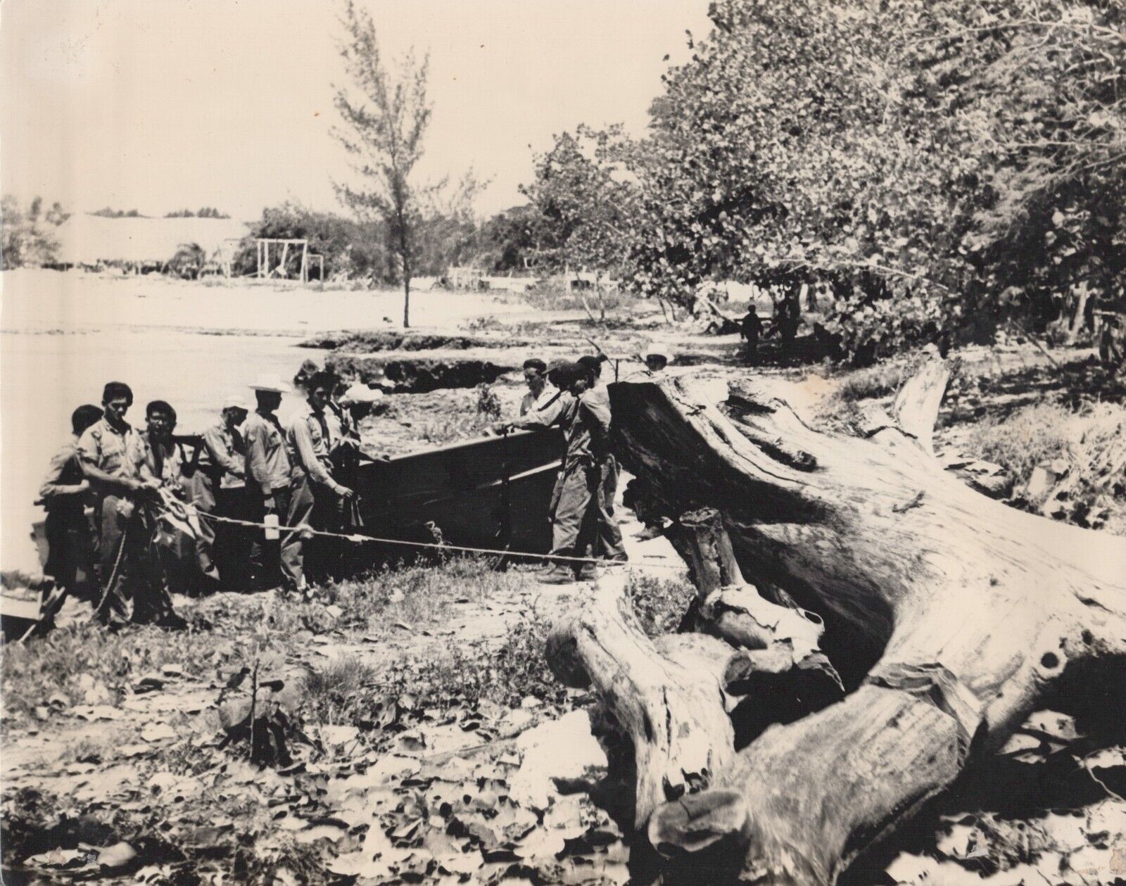 CUBA REVOLUTION MOMENT BAY OF PIGS ATTACK PRISONER 70s Orig NEG. 1961 PHOTO 141