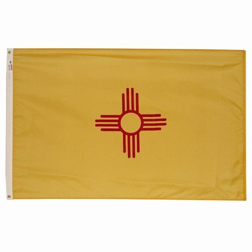5x8 ft NEW MEXICO Land of Enchantment OFFICIAL STATE FLAG Outdoor Nylon USA Made