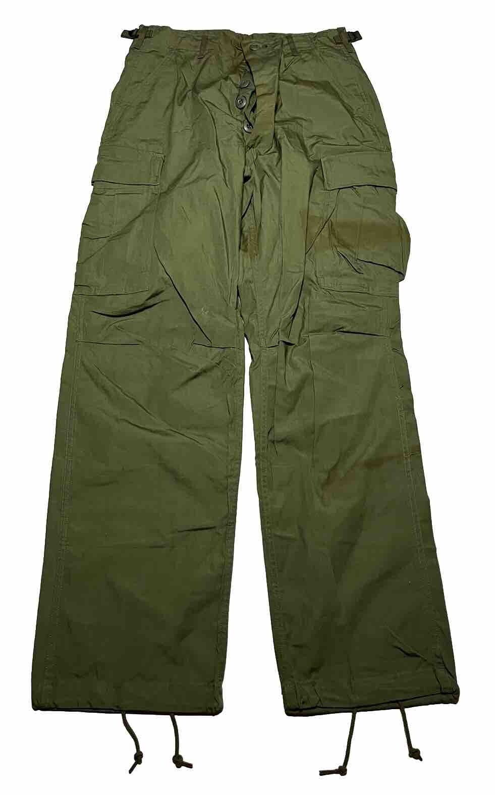 1967 Vietnam OG 107 Jungle Pants Tropical Combat Trousers AG5