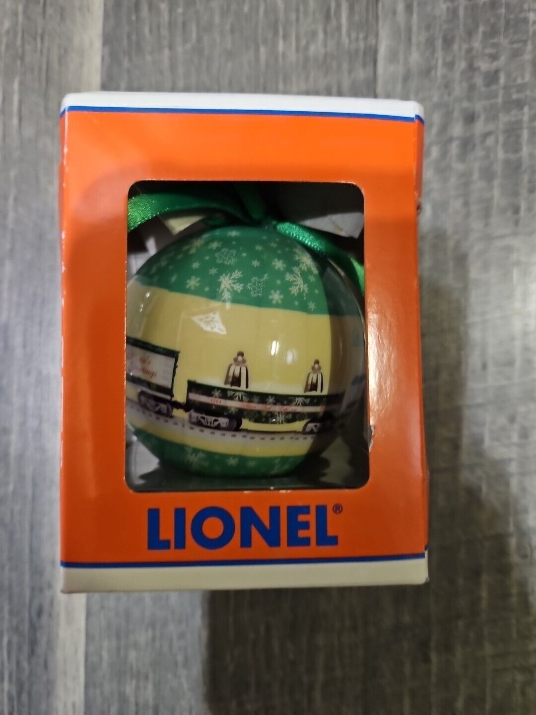 Vintage Lionel Trains 2013 Christmas Ornament In Box.