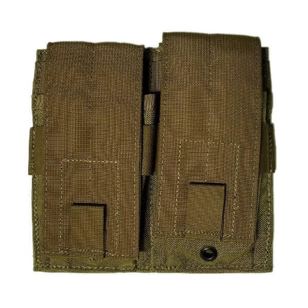 USMC Issue Coyote Desert Double 30-Round Magazine Pouch - Marine Corps Mag Pouch