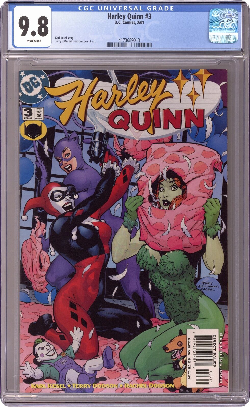 Harley Quinn #3 CGC 9.8 2001 4173689013