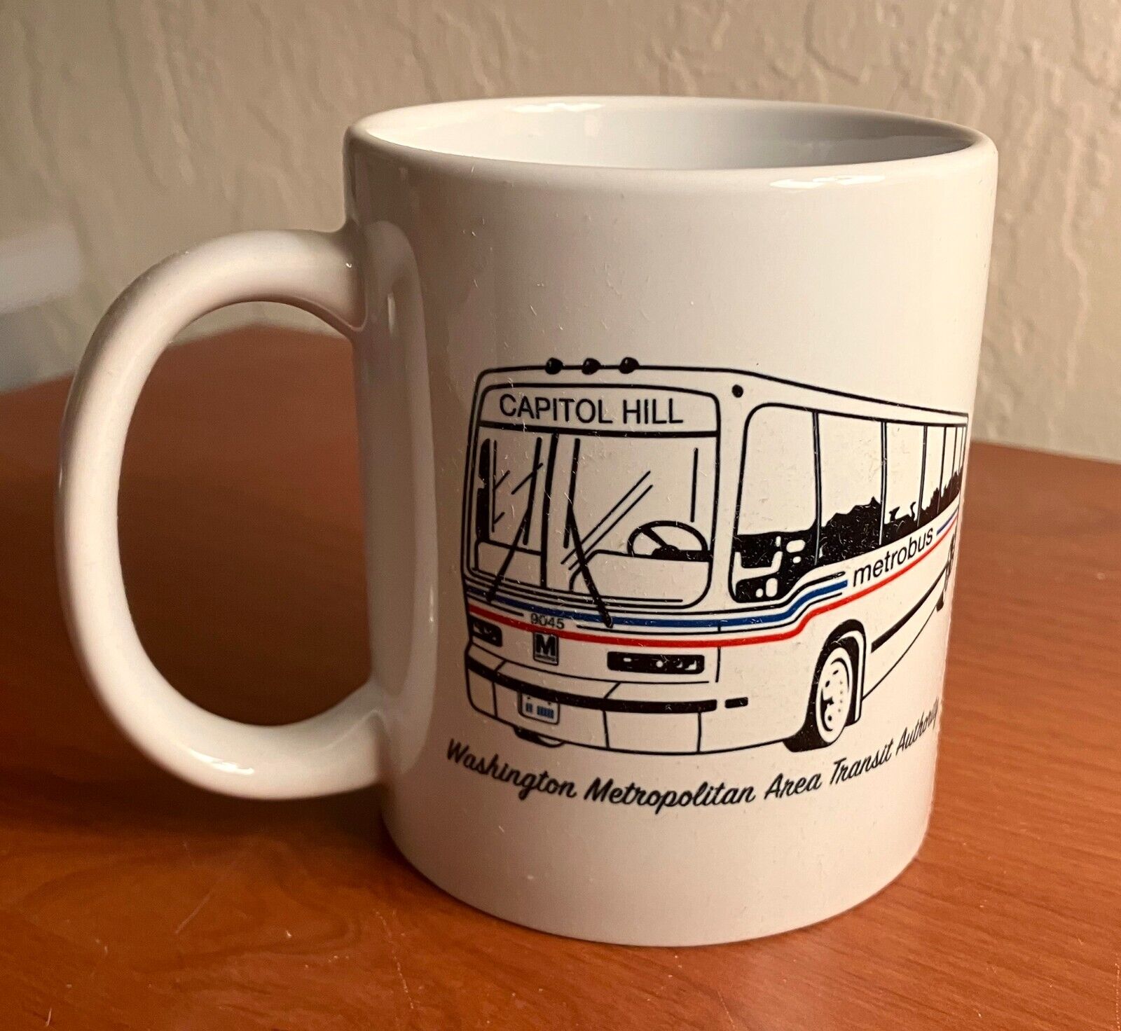 WMATA Washington DC Metro Metrobus Coffee Mug - NEW