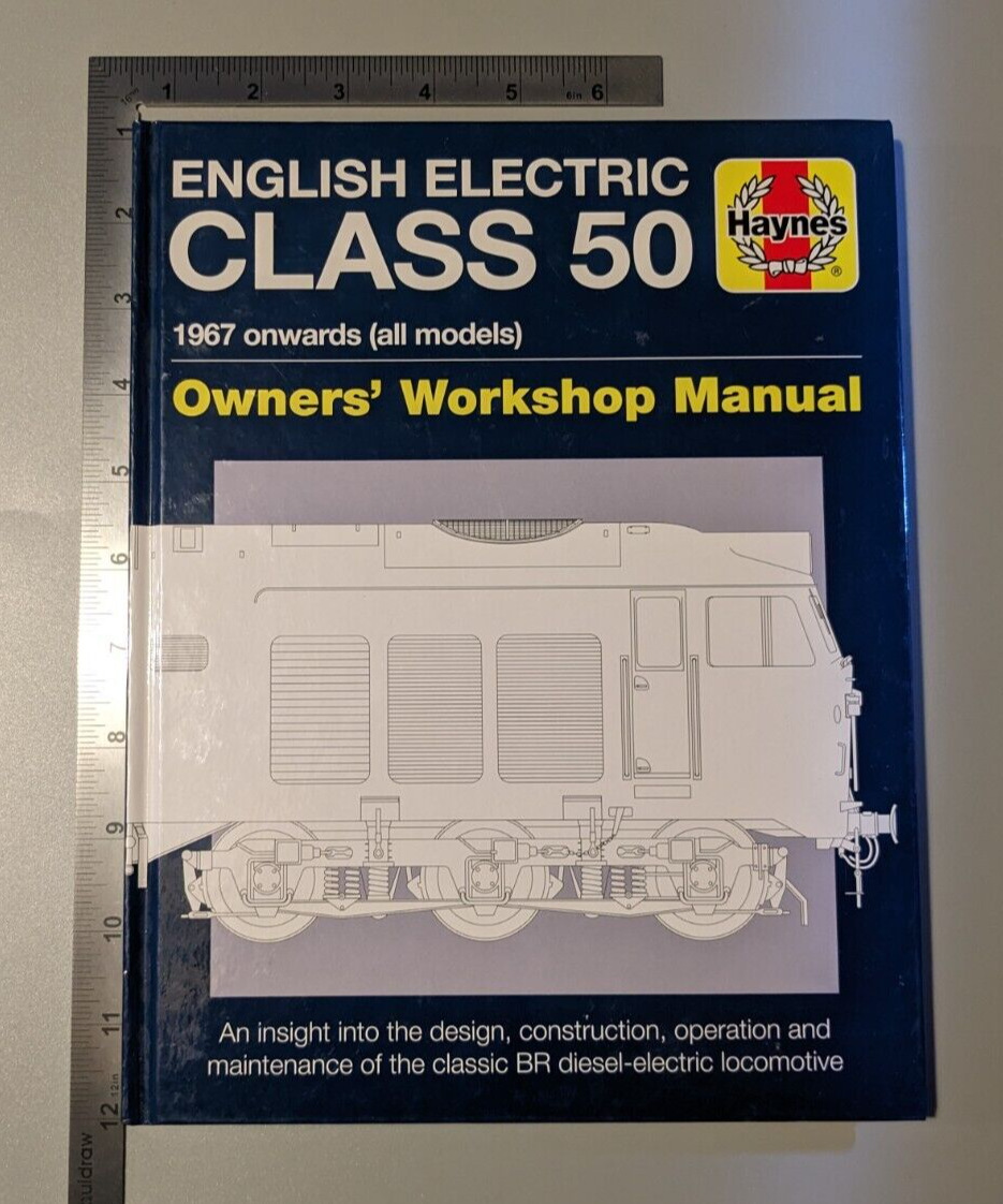 English Electric Class 50 1977 Onwards All Models Hardback 2017