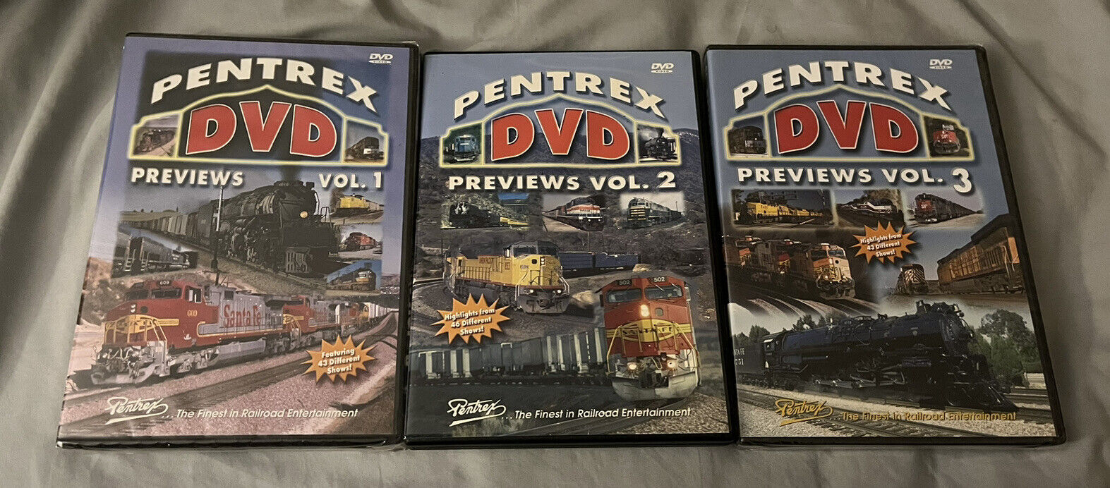 Pentrex DVD Previews Volume 1 2 3