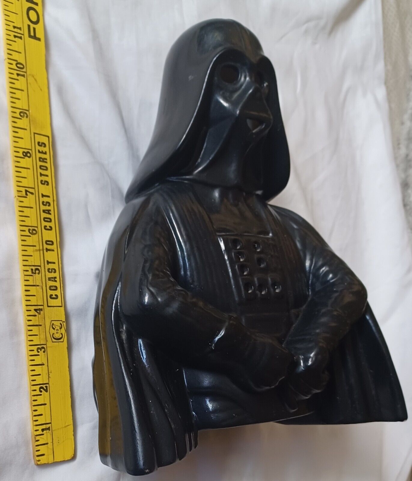 🔥Vintage 1970's Star Wars Darth Vader Ceramic Lamp Night Light Bust
