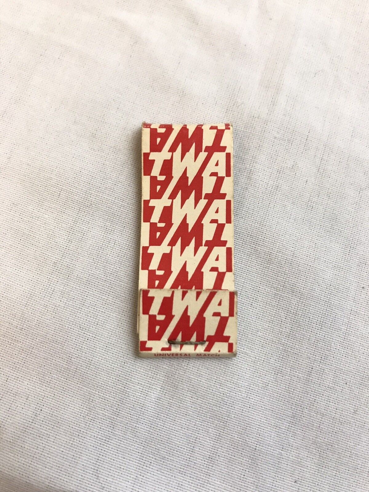 TWA Mini Matchbook Vintage Advertising