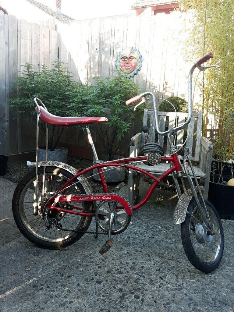 1972 schwinn apple krate boys bicycle