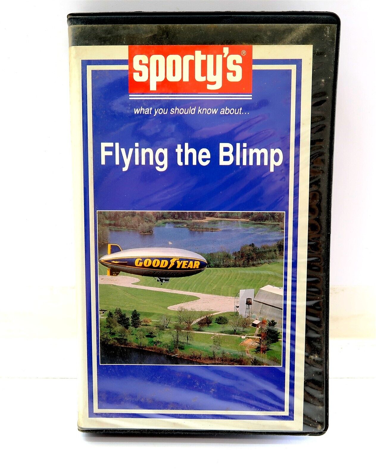 FLYING THE BLIMP VHS VCR Tape by Sporty\'s Pilot Shop Circa 1993
