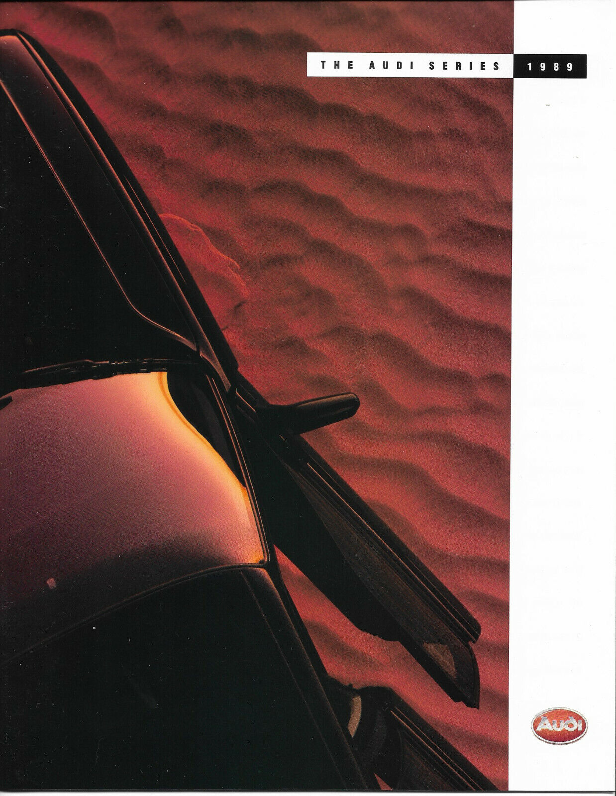 Automobile Brochure 1989 Audi Full Line