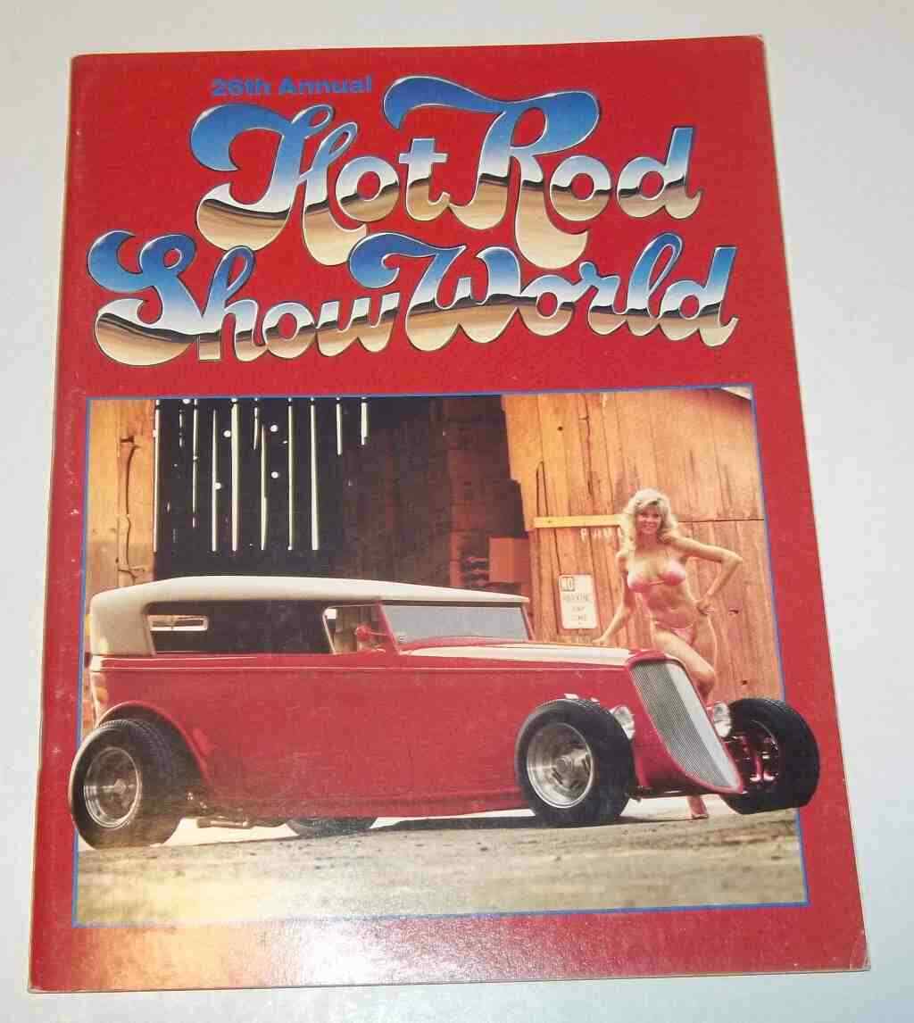 26th Annual Hot Rod Show World Magazine Vintage- 1985-86
