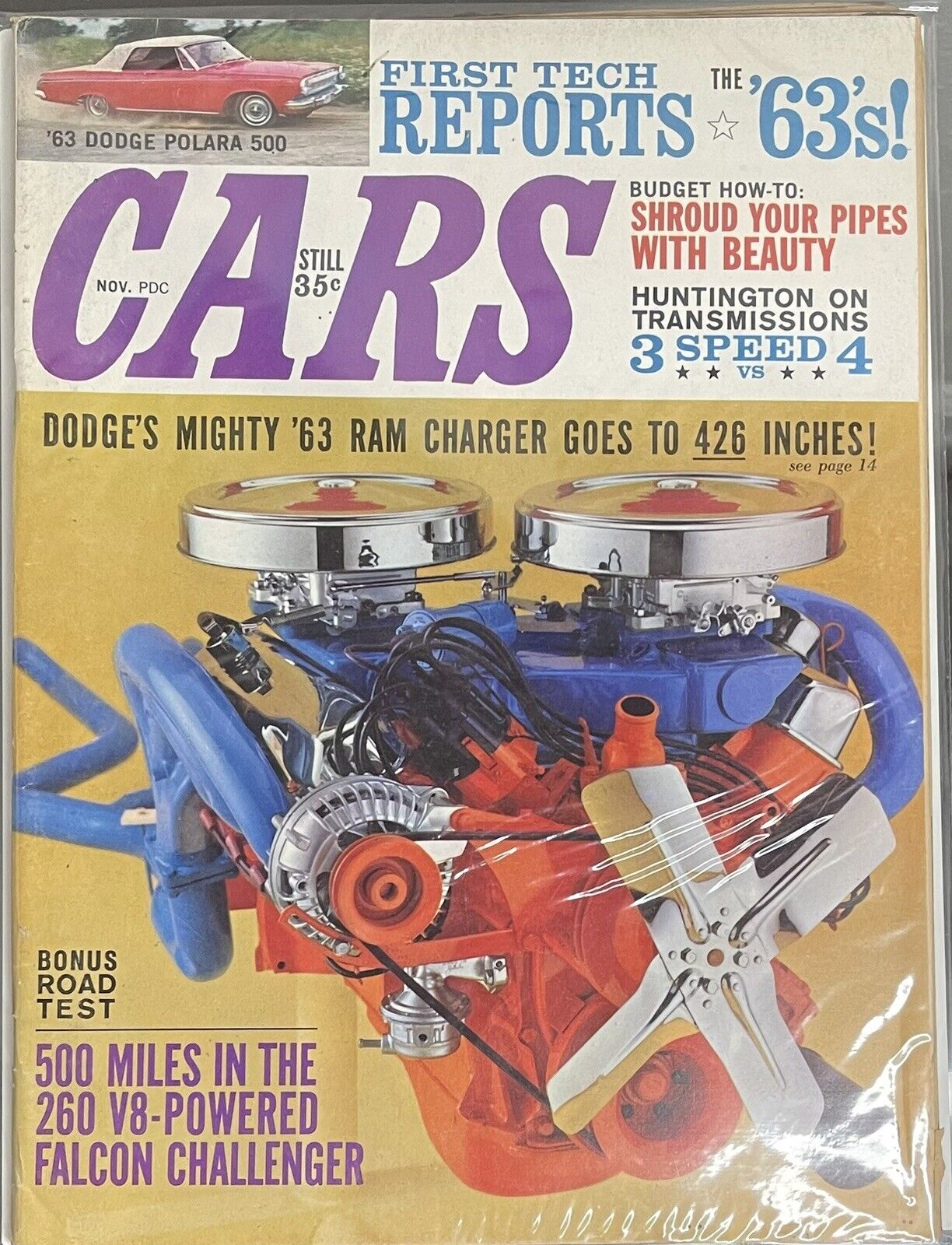 Cars Magazine November 1962