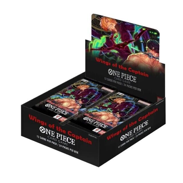 One Piece TCG Booster Box WINGS OF THE CAPTAIN OP06 OP-06 ENG WAVE 4 - JULY 19