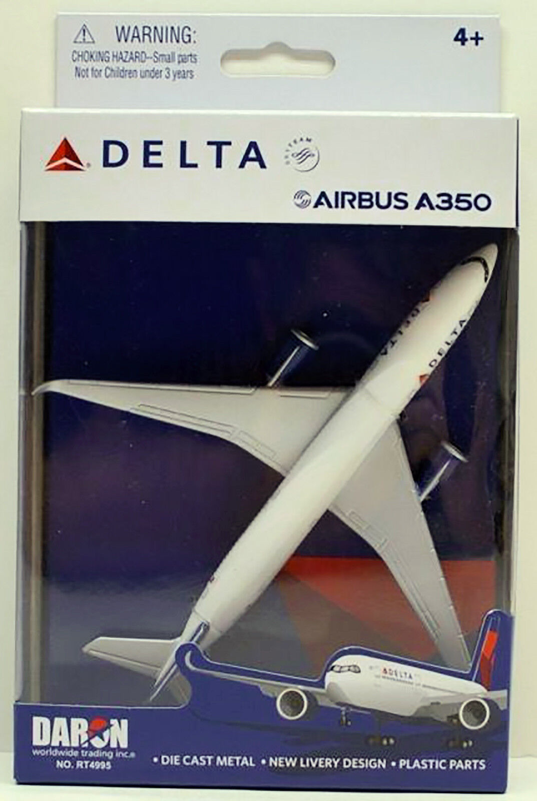 DARON REALTOY RT4995 Delta Air Lines Airbus A350. New