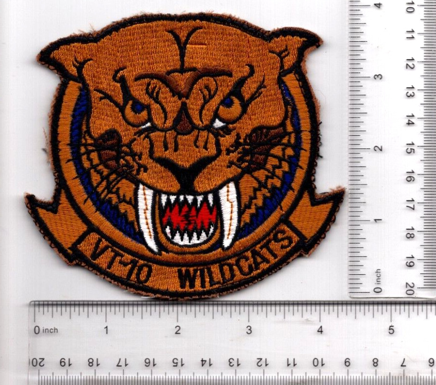 U.S. Navy Training Squadron VT-10  Wildcats Patch #2