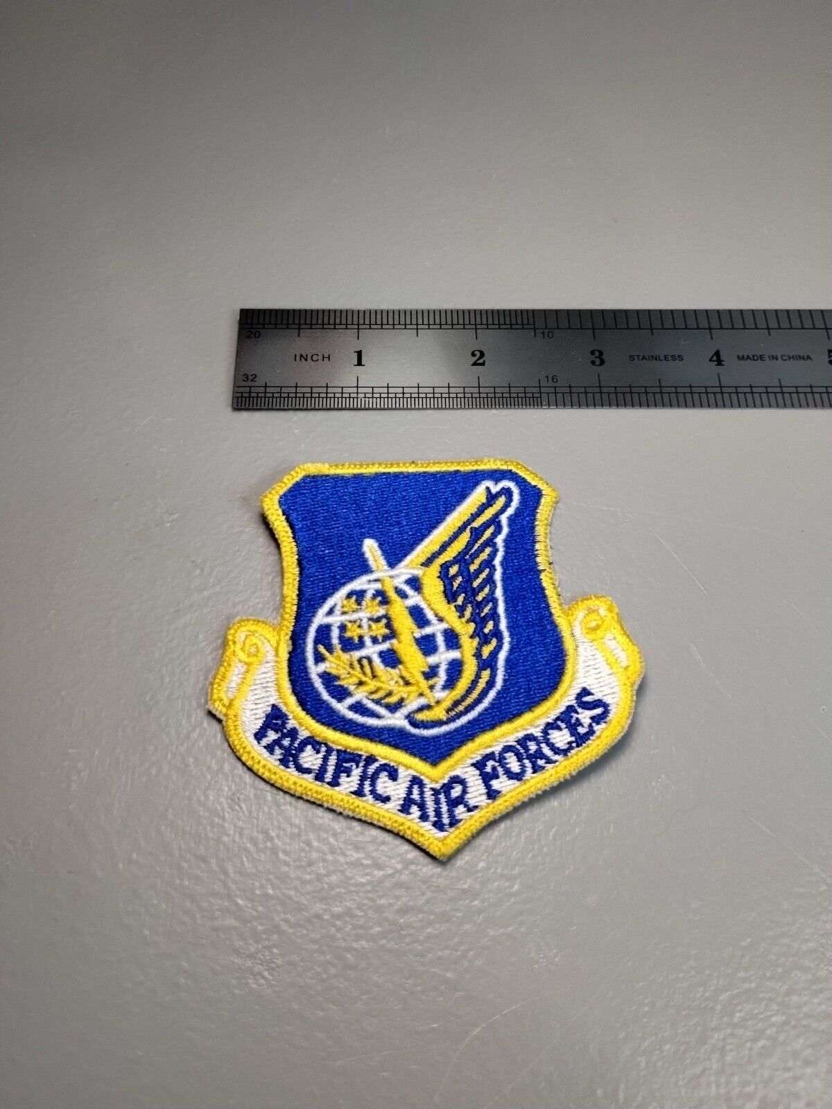 Vintage US Air Force Pacific Air Forces Patch VG+ (A2)
