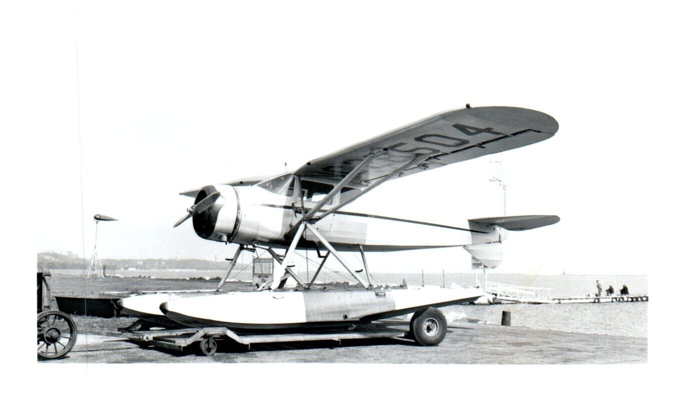 Fairchild 24R Warner Seaplane Aircraft Vintage Photograph 5x3.5\