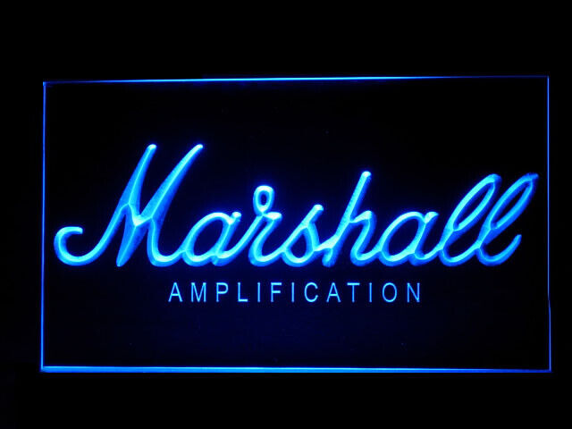 J565B Marshall Bass Amplifier For Recording Studio Display Light Neon Sign