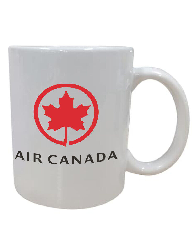 Air Canada Retro Logo Airline Travel Souvenir Pilot Employee Crew Coffee Cup Mug