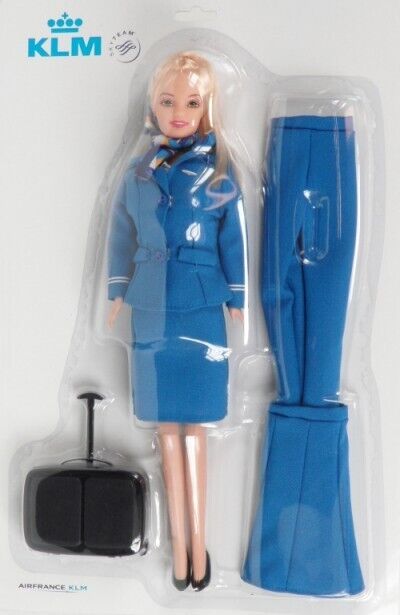 New KLM Flight Attendant doll by PPC Holland