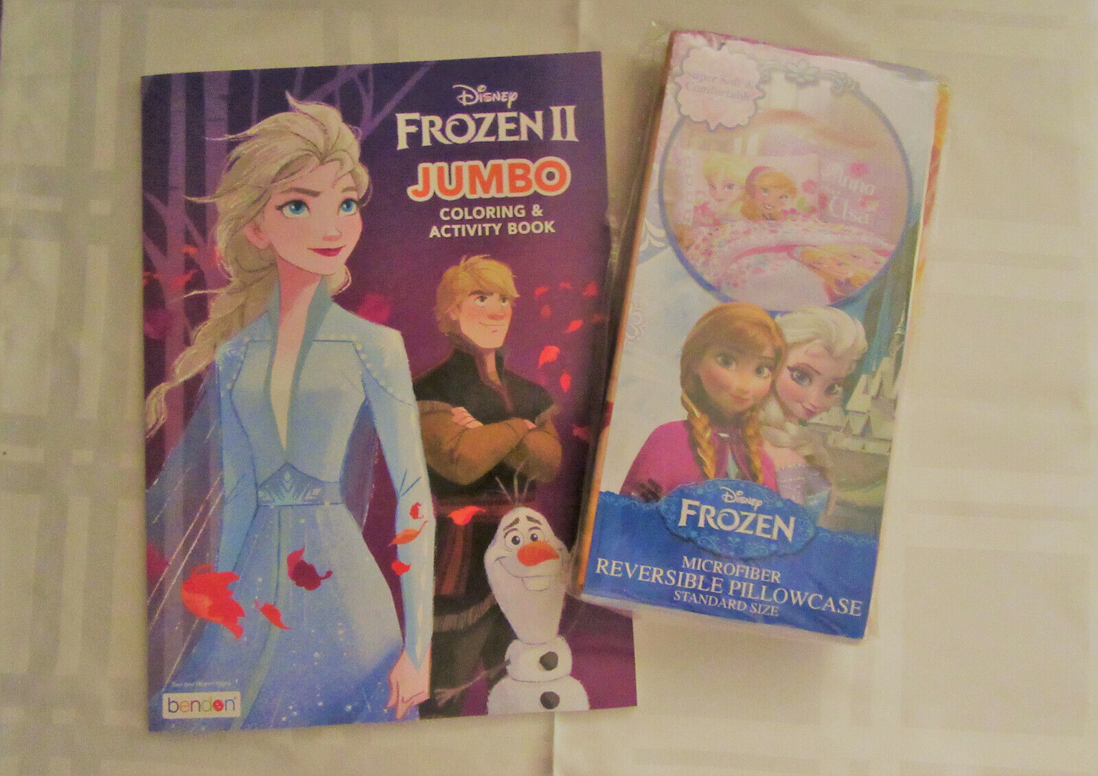 HOT Popular Pick Disney Frozen Fans Bedtime Pillowcase/Coloring Book Combo 