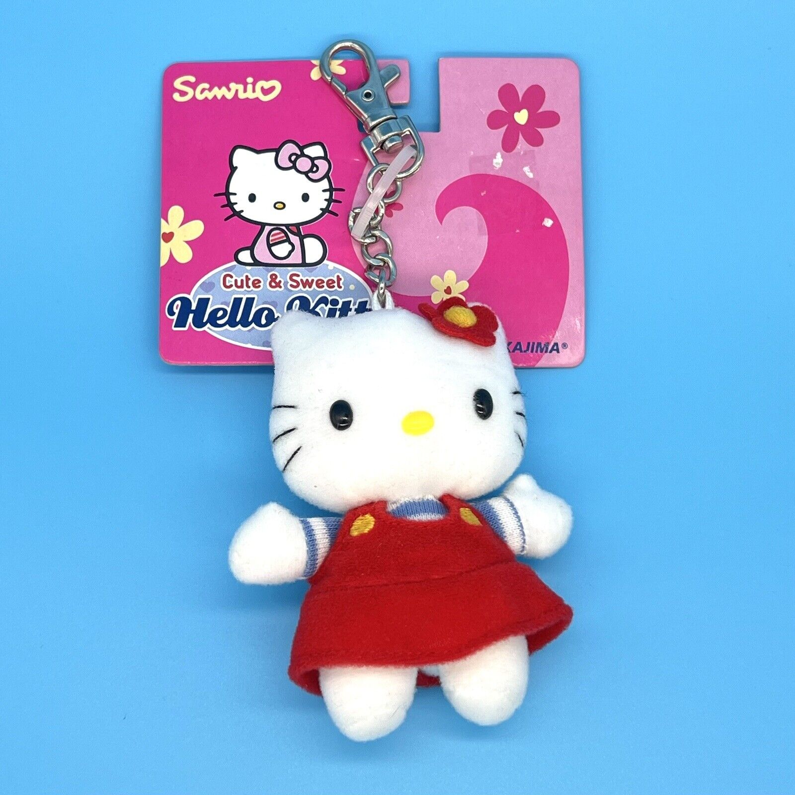Vintage 2002 Hello Kitty Nakajima Sanrio Keychain 4