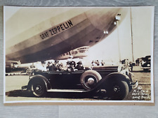 Vintage Graf Zeppelin photo 1929 Los Angeles, California 11