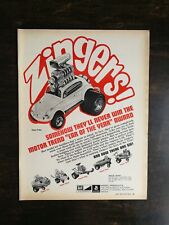 Vintage 1971 Zingers Model Cars MPC Full Page Original Ad 324 picture