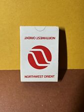 FT1 Vintage NORTHWEST ORIENT AIRLINES  PLAYING CARDS airline collectible picture