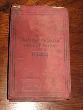 PRACTICAL ENGINEER POCKET BOOK 1944, 726pg inc. FRENCH+SPANISH TECH DICTIONARIES picture