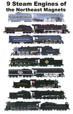 Steam Engines of the Northeast set of 9 magnets Andy Fletcher picture