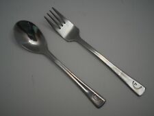 Northwest Airlines NWA Fork and Spoon Stainless Steel Silverware NOS picture