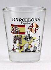 Barcelona Spain Great Spanish Cities Collection Shot Glass picture