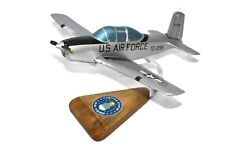 USAF Beechcraft T-34 Mentor Trainer Desk Display Model 1/24 Aircraft SC Airplane picture