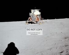 VIEW OF APOLLO 11 LUNAR MODULE AT TRANQUILITY BASE - 8X10 NASA PHOTO (AA-767) picture