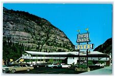 1969 Ouray Chalet Motel Parking  Switzerland America Ouray Colorado Postcard picture