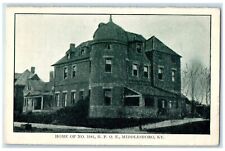 c1910s Home Of No. 1041 B.P.O.E. Exterior Middlesboro Kentucky KY Trees Postcard picture