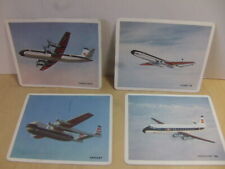 British European Airways – BEA Fleet set of four Trade Cards c 1970 1960s  picture