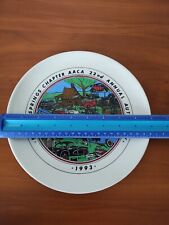 1993 Silver Springs Florida 22 Annual Auto Show Vintage Souvenir Plate AACA  picture