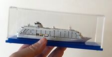 MODEL IN CASE cruise ship residence THE WORLD 1/1250 scale by SCHERBAK, USA picture