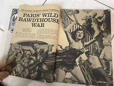 MAN’S Illustrated Magazine 1962 Paris Wild Bawdyhouse War, Sex Festival ,Pinups picture