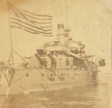 USS Oregon Battleship Old Glory Spanish American War Strohmeyer Wyman c1899 SA7 picture