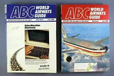 ABC WORLD AIRWAYS GUIDE JULY 1990 AIRLINE TIMETABLE IRAQI AIRWAYS AIR MALAWI JAT picture