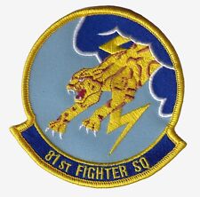 81st Fighter Squadron Patch - Plastic Backing, 4