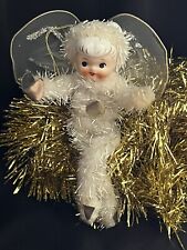 Vintage MCM RARE Holt Howard Angel Pixie Christmas Tree Ornament W Wire Legs picture