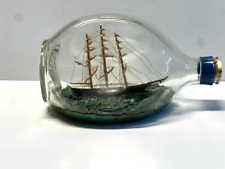 Original Antique Collector's Ship In A Bottle; DIMPLE;  1920-1950's picture