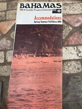 Vintage Travel Brochure 1969 SS New Bahamas Magazine picture