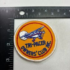 Vintage Piper TRI-PACER OWNERS CLUB INC. Patch (Airplane, Aircraft Related) O41G picture